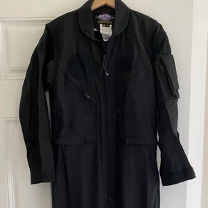 Gibson & Barnes FSL-27/P Nomex Flight Suit Size 38 Colour Black
